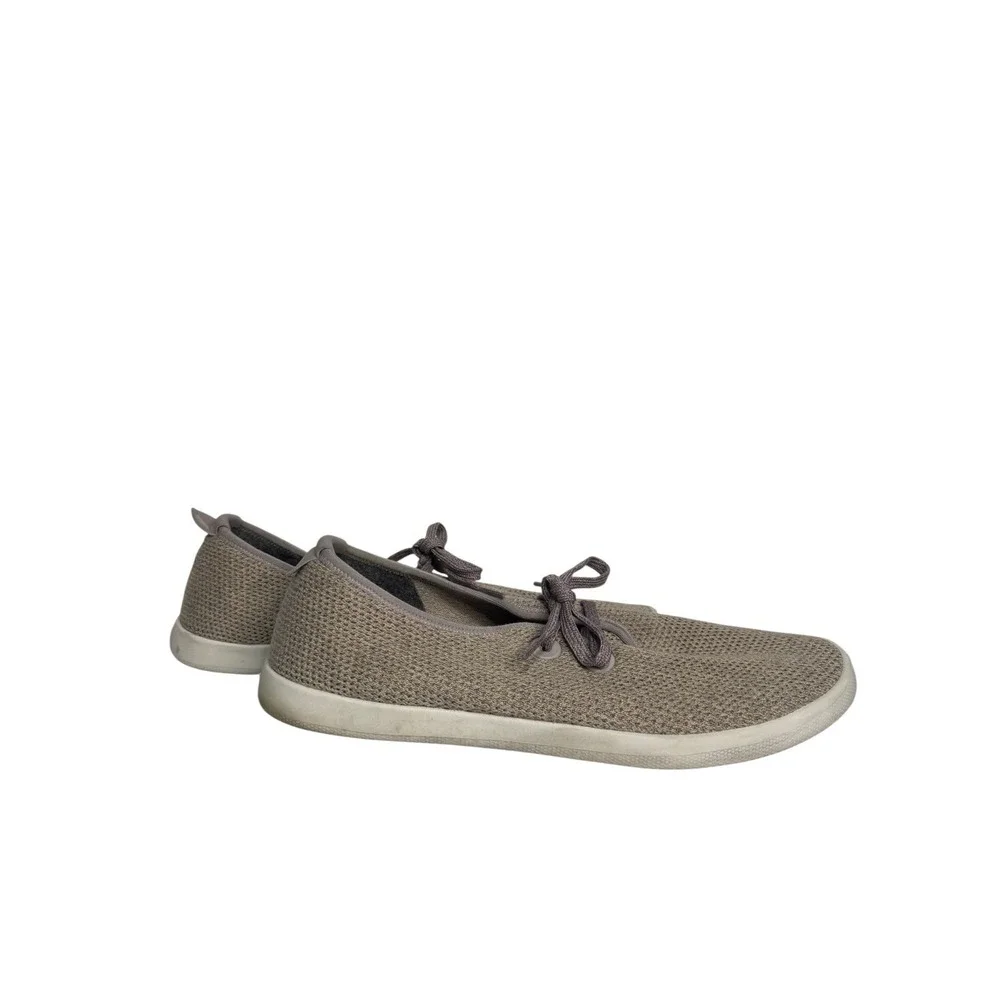 Allbirds Tree Skippers TS Men's Size 12 Low Top‎ Sneakers Gray Tan Boating Shoes